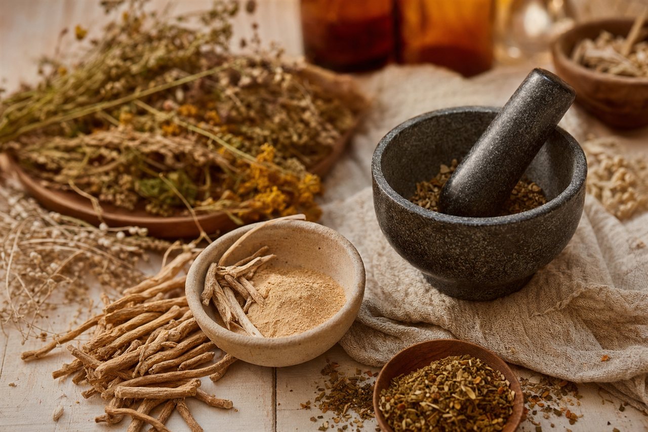 Adaptogene und Heilpflanzen
